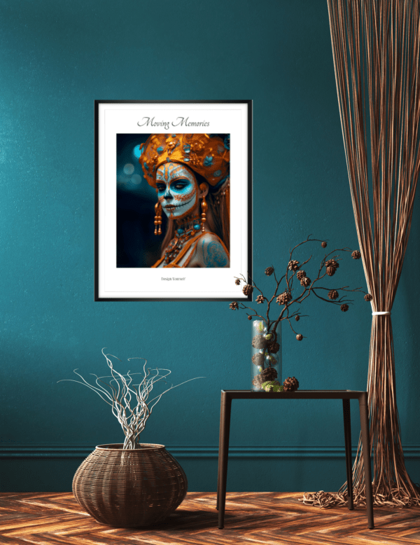 Poster Sonnengöttin, mit Rahmen | Art. Nr. P850